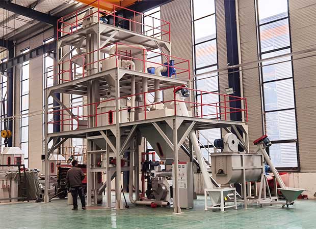 cattle feed manufacturing plant
